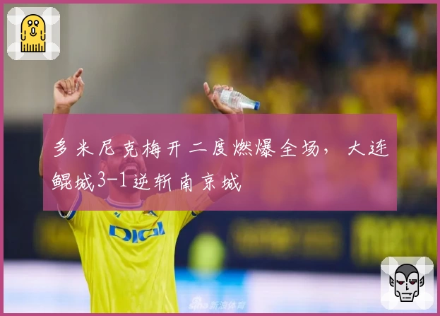 多米尼克梅开二度燃爆全场,大连鲲城3-1逆斩南京城